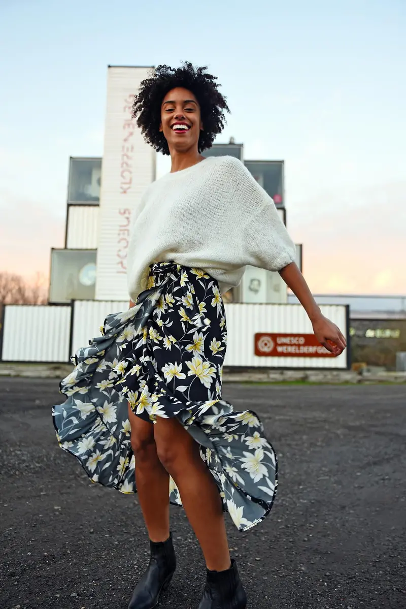 Fibre Mood Arlette Skirt - Printed Copy Shop (+£7.00) 1