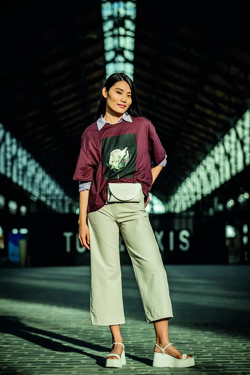 Fibre Mood Babette Trousers - Printed Copy Shop (+£7.00) 1
