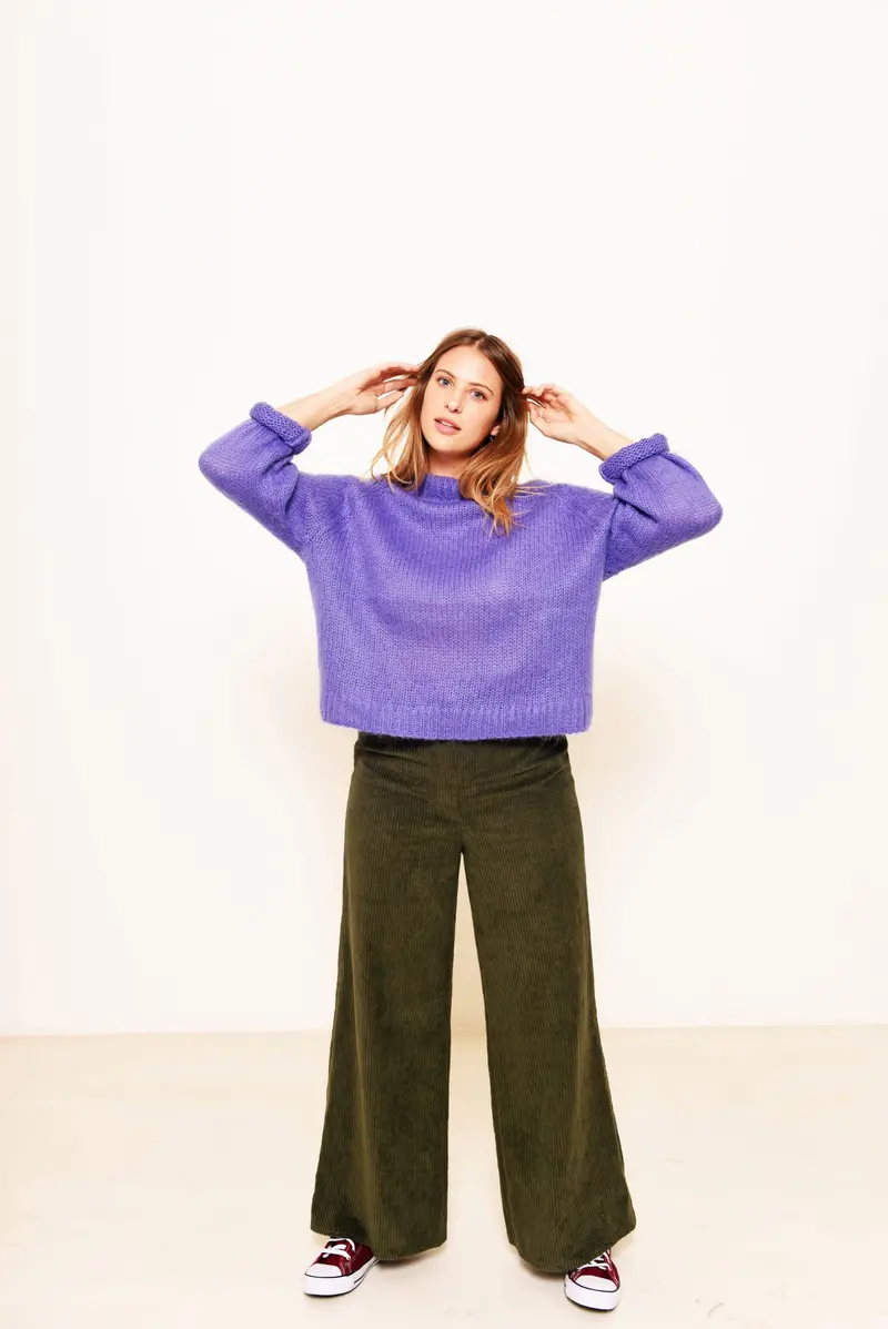 Fibre Mood Bertha Trousers - Printed Copy Shop (+£7.00) 1