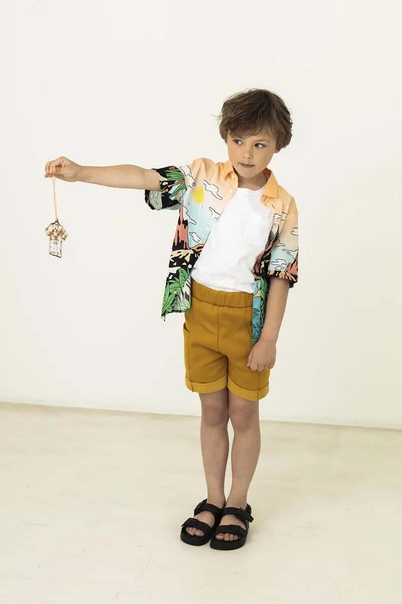 Fibre Mood Child/Teen Adam Shorts 1