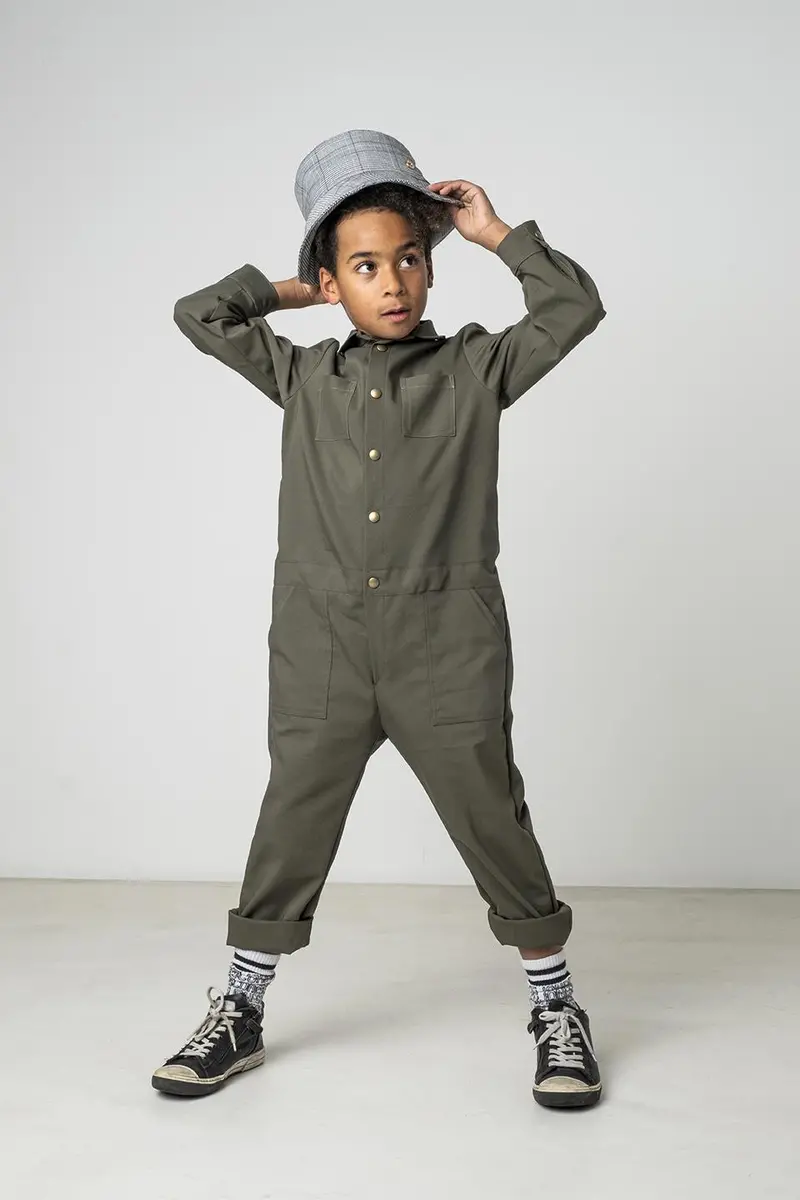 Fibre Mood Child/Teen Indigo Jumpsuit - Printed Copy Shop (+£7.00) 1