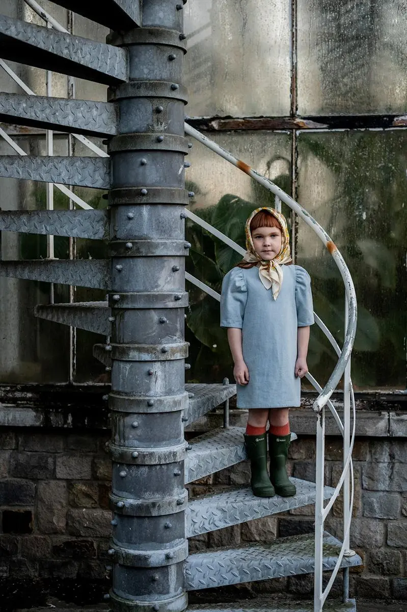 Fibre Mood Child/Teen Iris Dress - Printed Copy Shop (+£7.00) 1