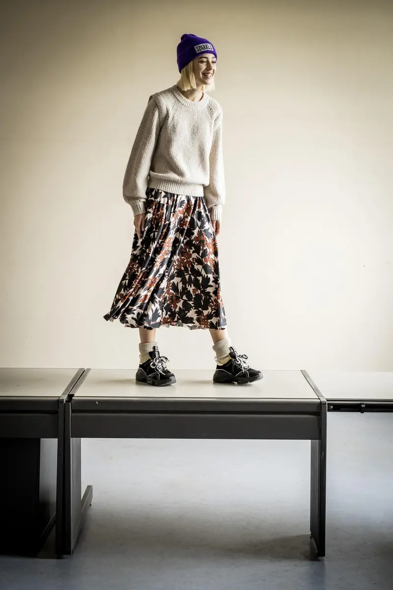 Fibre Mood Claudie Skirt - Printed Copy Shop (+£7.00) 1