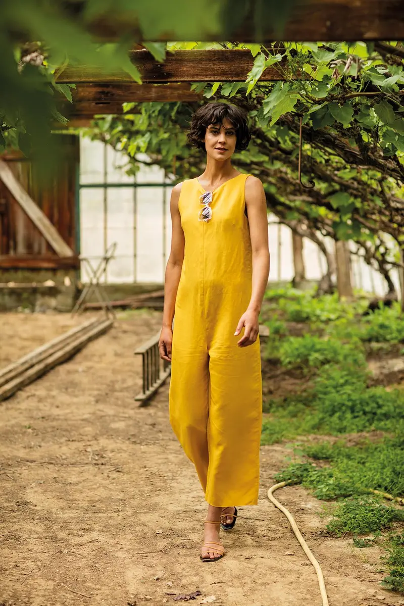 Fibre Mood Danika Jumpsuit - Printed Copy Shop (+£7.00) 1
