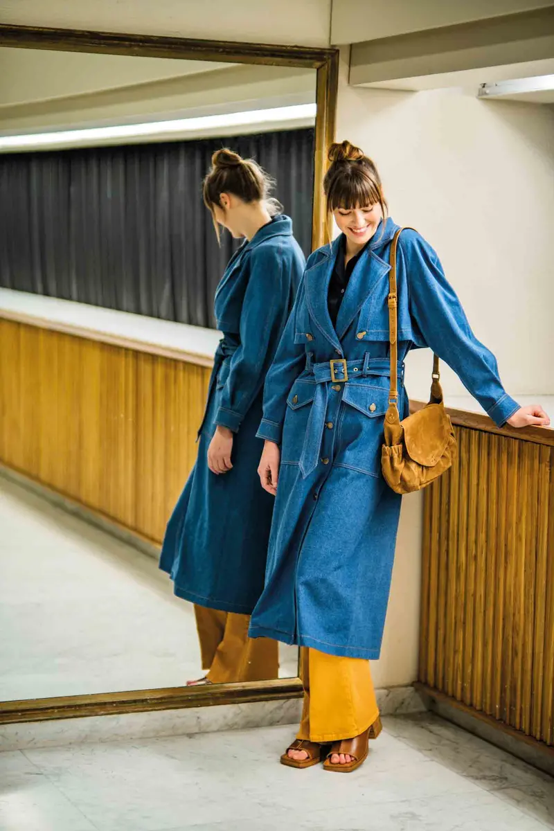 Fibre Mood Drea Trench Coat 1