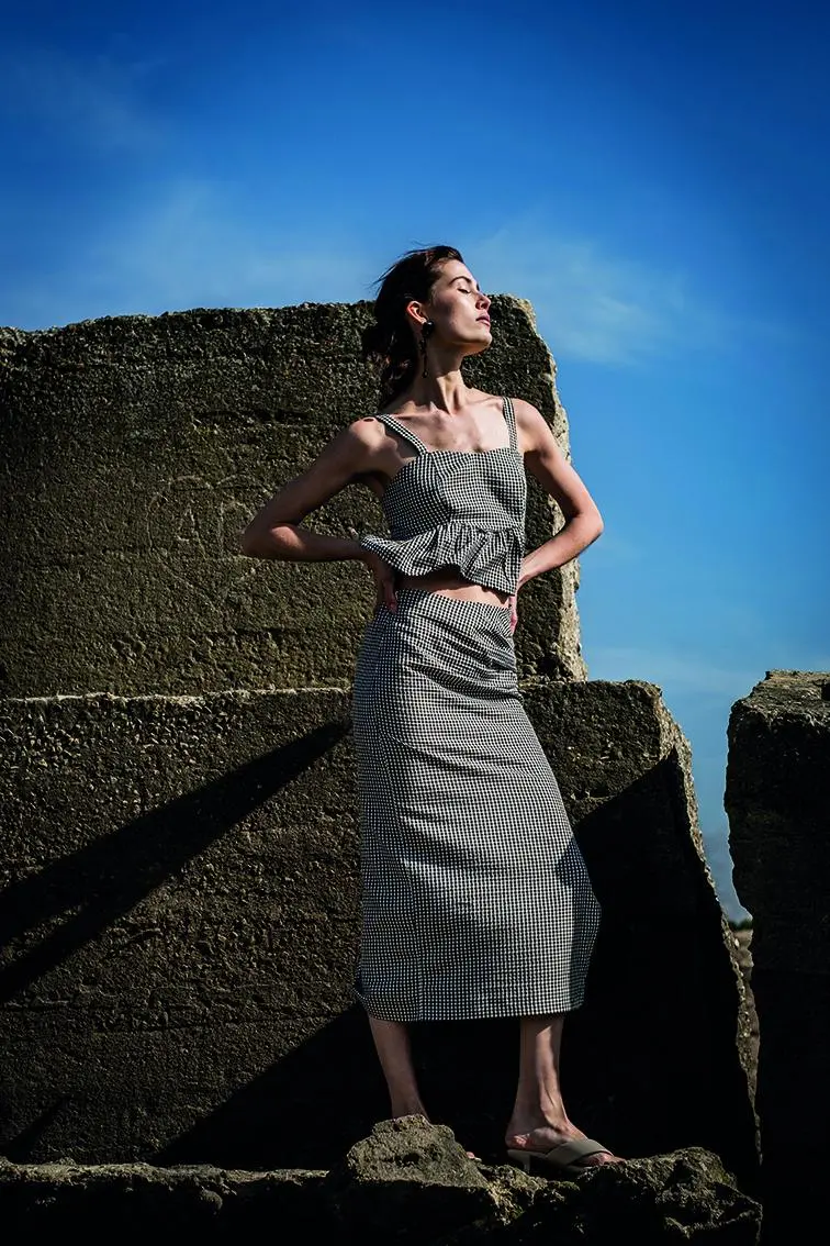 Fibre Mood Ezra Skirt - Printed Copy Shop (+£7.00) 1