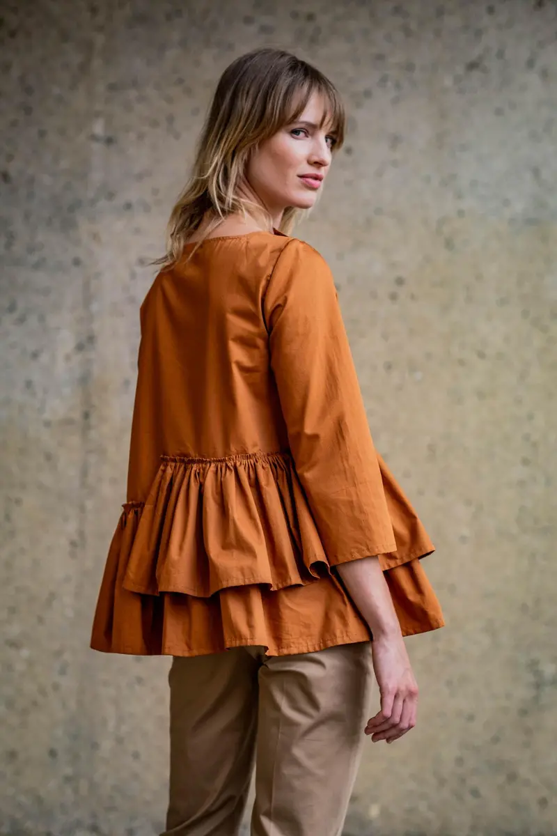 Fibre Mood Ginger Top - Printed Copy Shop (+£7.00) 1