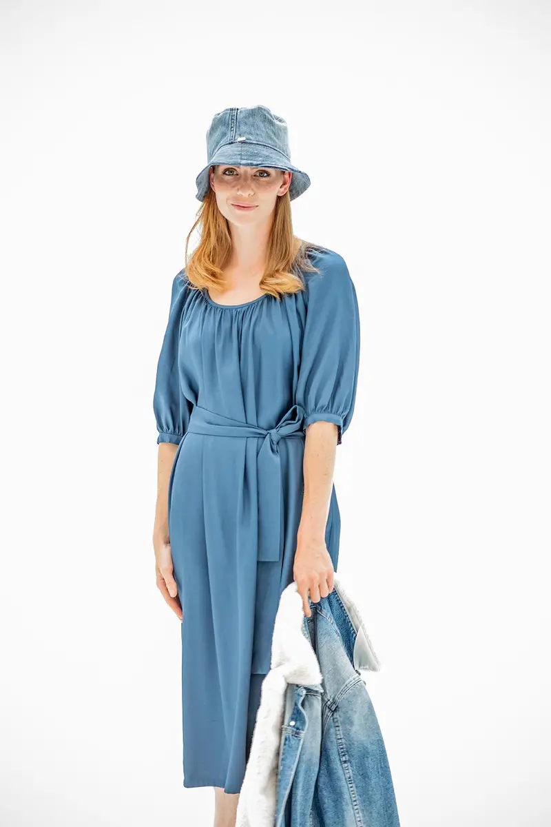 Fibre Mood Jane Dress - Printed Copy Shop (+£7.00) 1