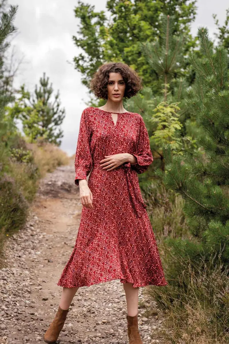 Fibre Mood Josephine Dress - Printed Copy Shop (+£7.00) 1