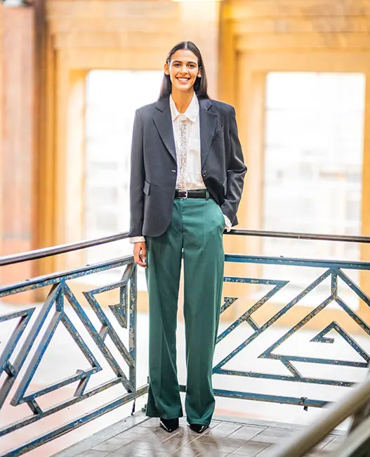 Fibre Mood Lux Trousers 1