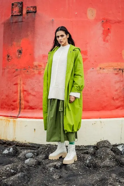 Fibre Mood Maggie Coat - Printed Copy Shop (+£10.00) 1