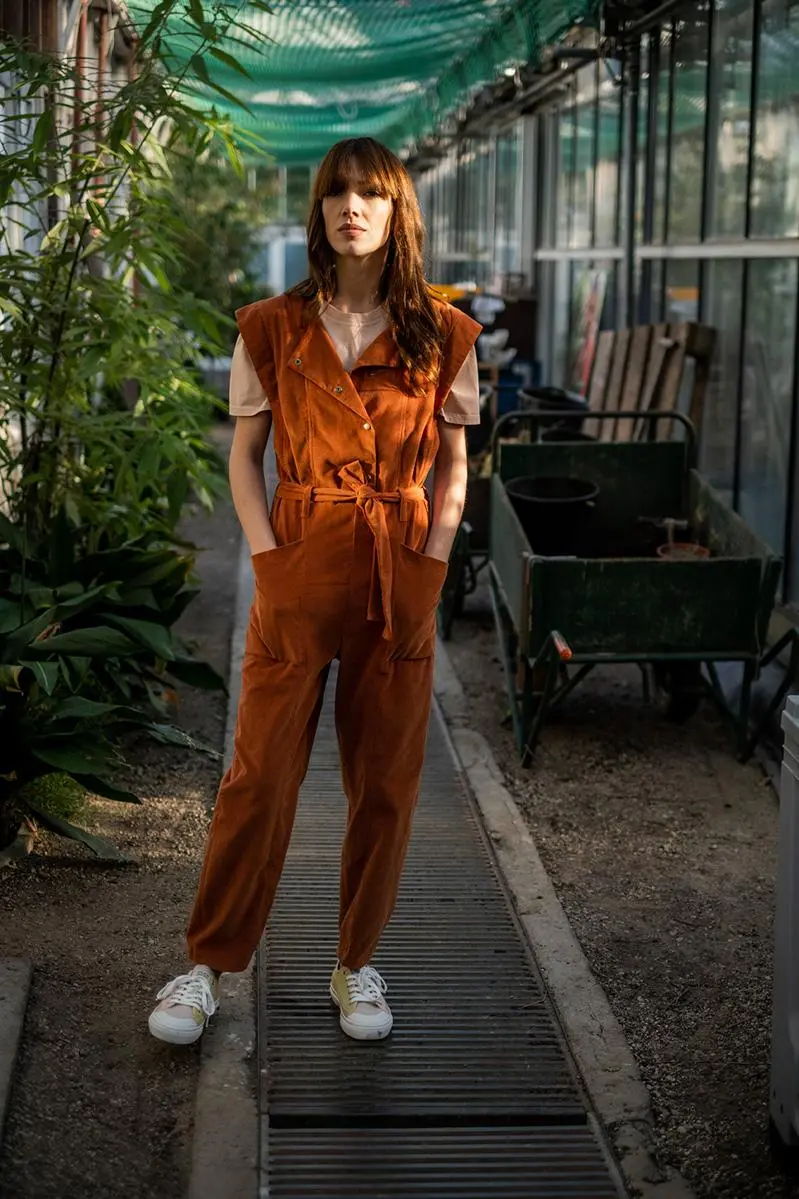 Fibre Mood Moira Jumpsuit - Printed Copy Shop (+£7.00) 1