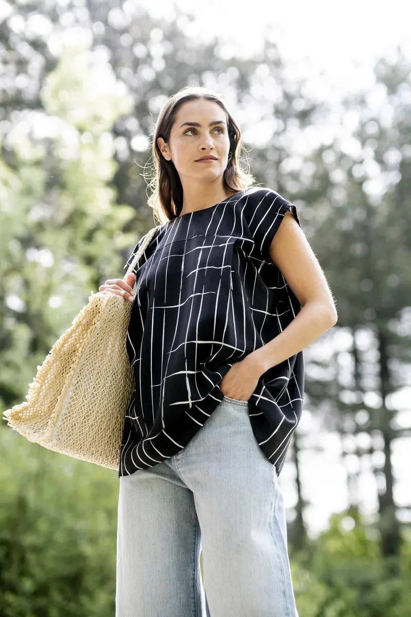 Fibre Mood Ocean Top - Printed Copy Shop (+£7.00) 1