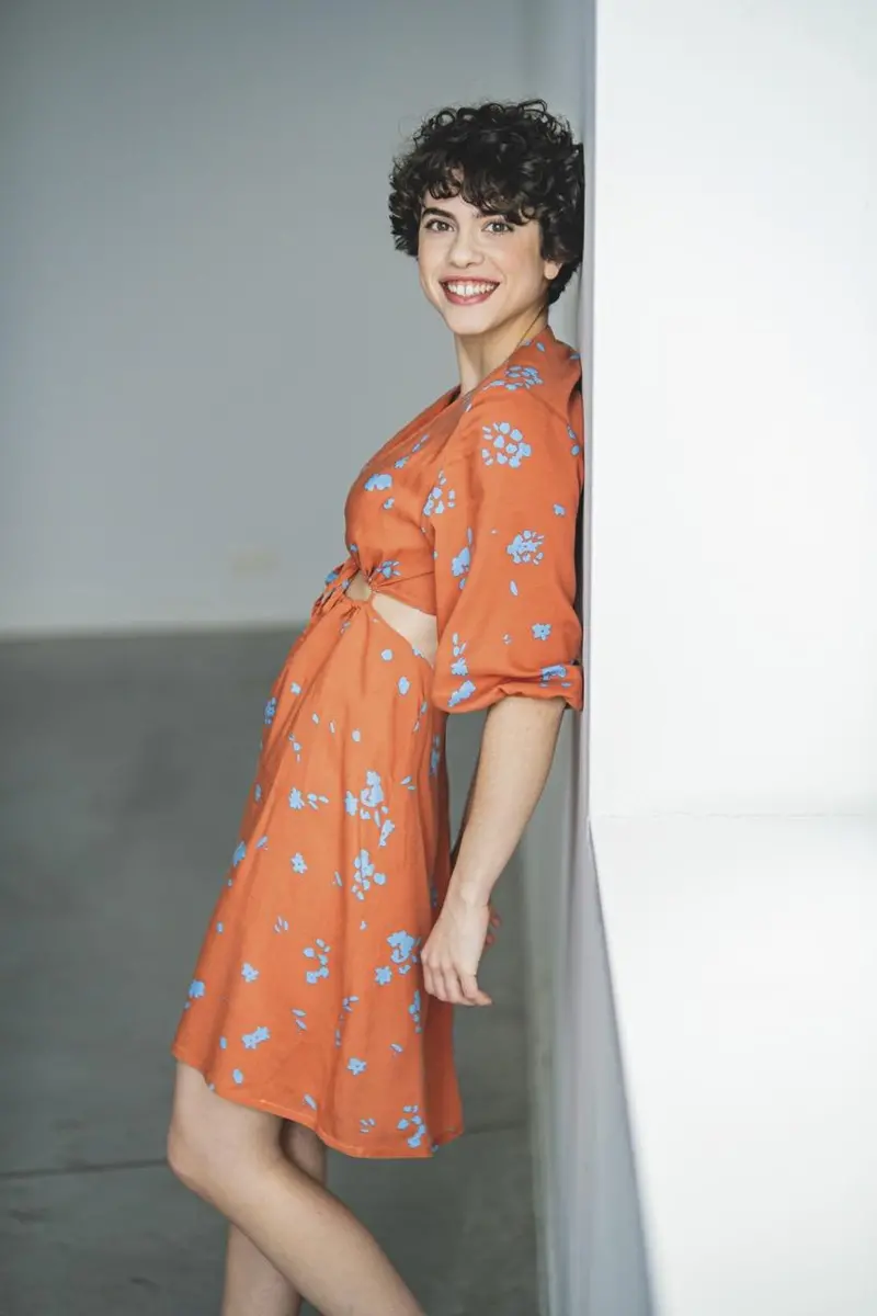 Fibre Mood Ruba Dress - Printed Copy Shop (+£7.00) 1