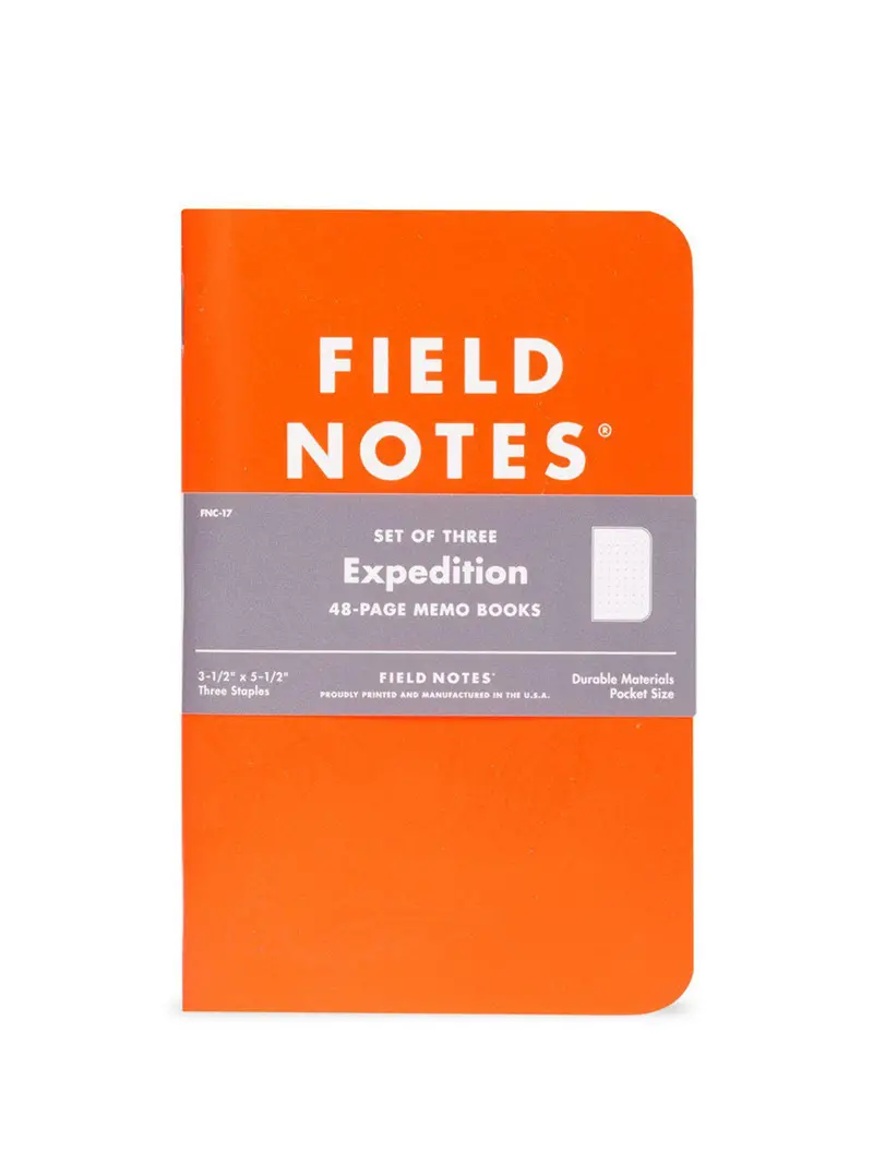 Field Notes Expedition 3 Pack Dot Graph Paper 1