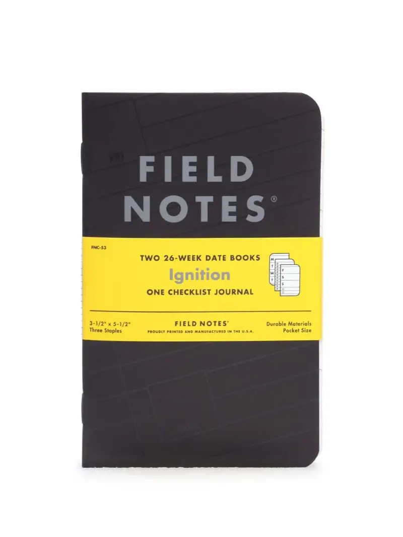 Field Notes Ignition 2 Pack Planners 1 Pack Checklist 1
