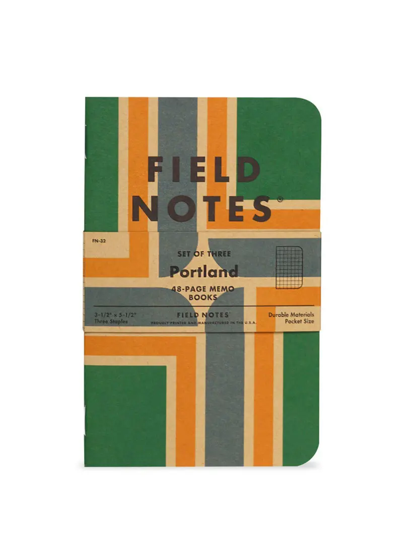 Field Notes Portland 3 Pack Graph Paper 1