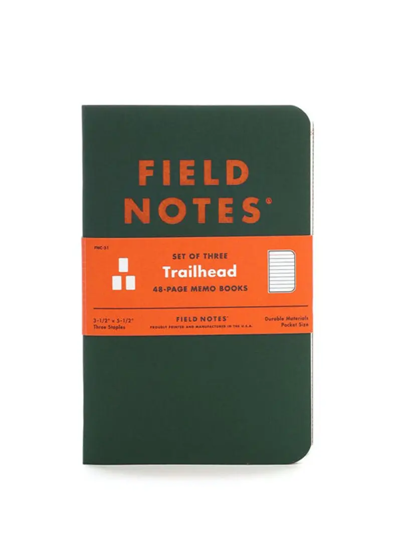 Field Notes Trailhead 3 Pack Ruled Paper 1