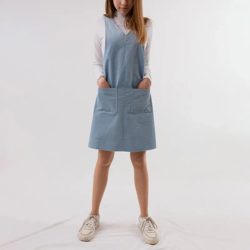 Fieldwork Patterns Katy Pinafore Dress - Printed Copy Shop (+£5.00) 1
