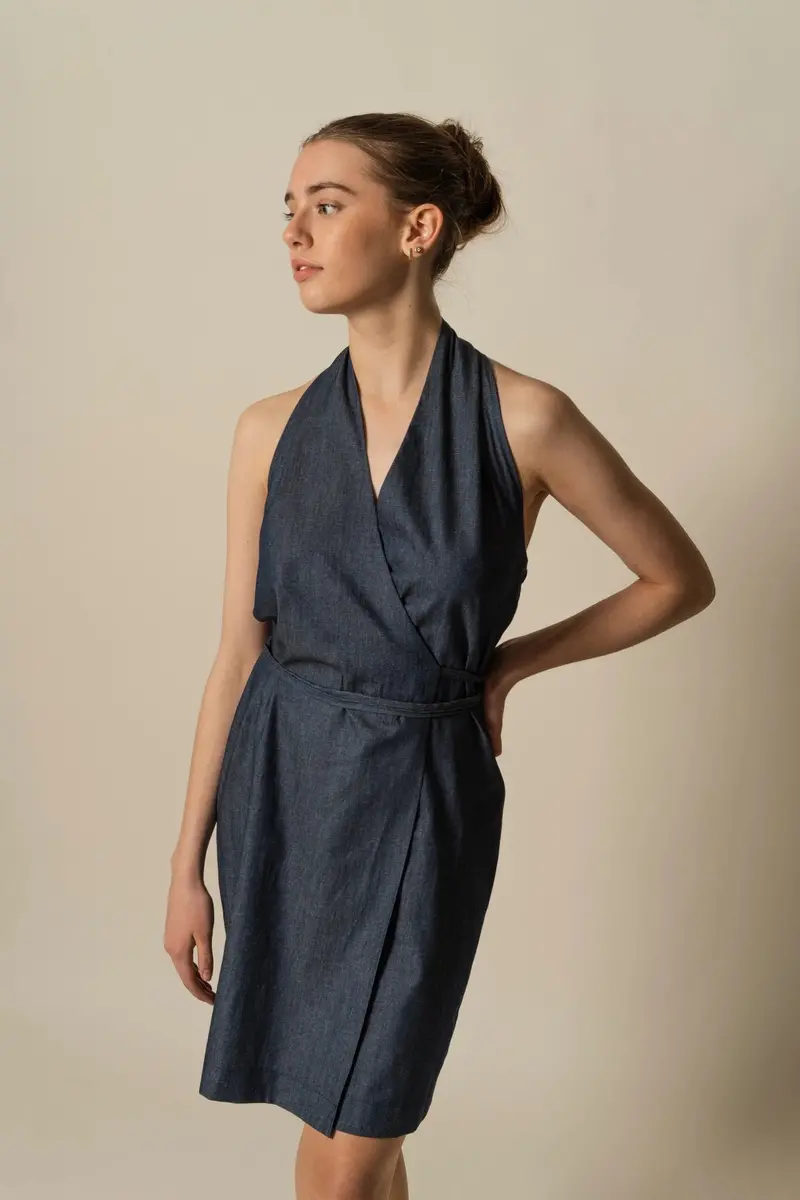 Fieldwork Patterns Sophia Wrap Dress - Printed Copy Shop (+£7.00) 1
