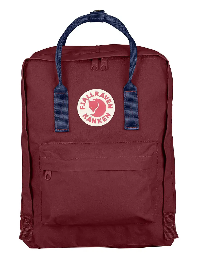 Fjallraven Kanken Classic Backpack Ox Red Royal Blue 1