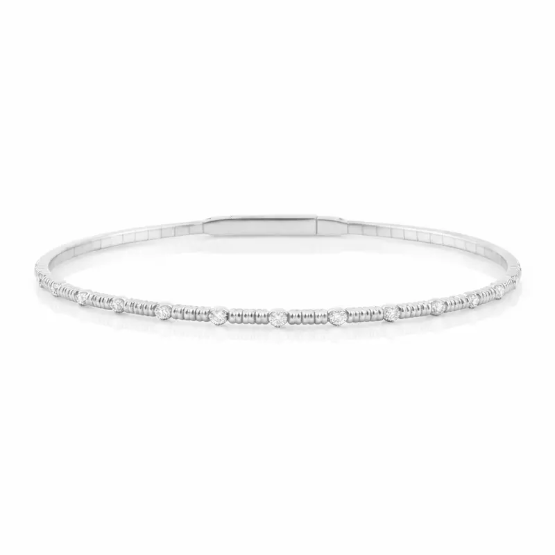 Flexie Dazzle Path Diamond Bracelet 1
