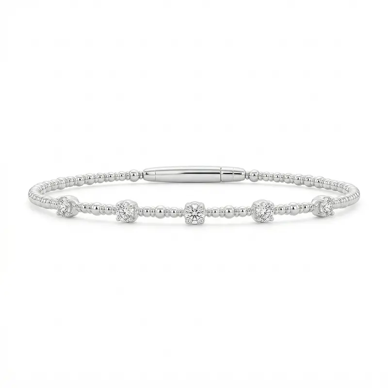Flexie Diamond Beadline Bracelet 1