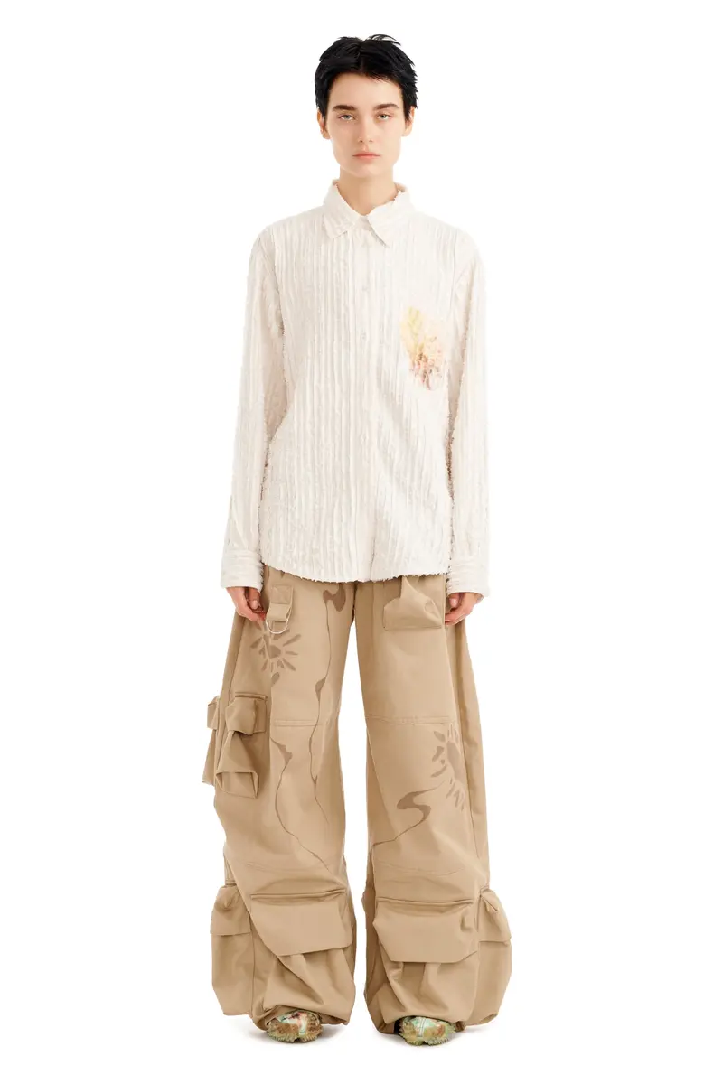 Flower Drip Convention Button Up 1