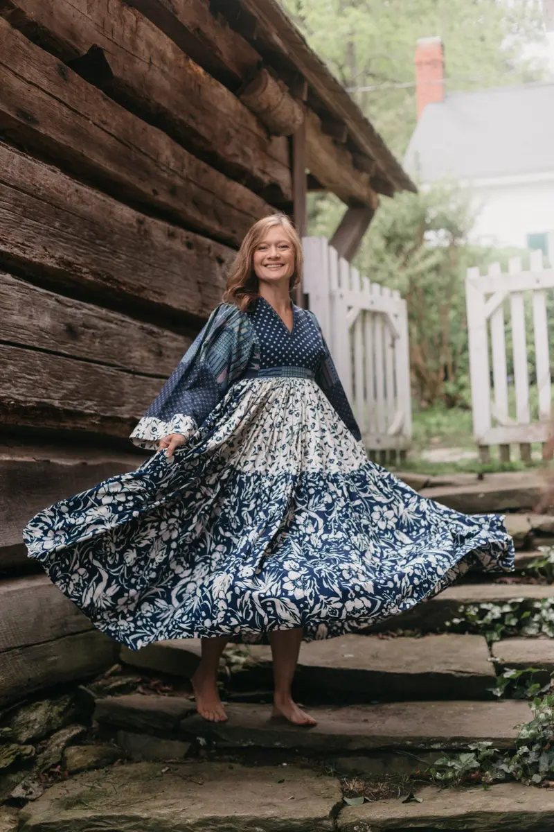 Folkwear 107 Afghan Dress - Printed Copy Shop (+£7.00) 1