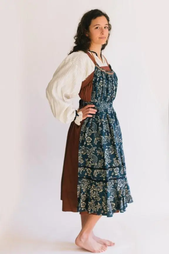 Folkwear 128 Russian Settlers' Dress 1