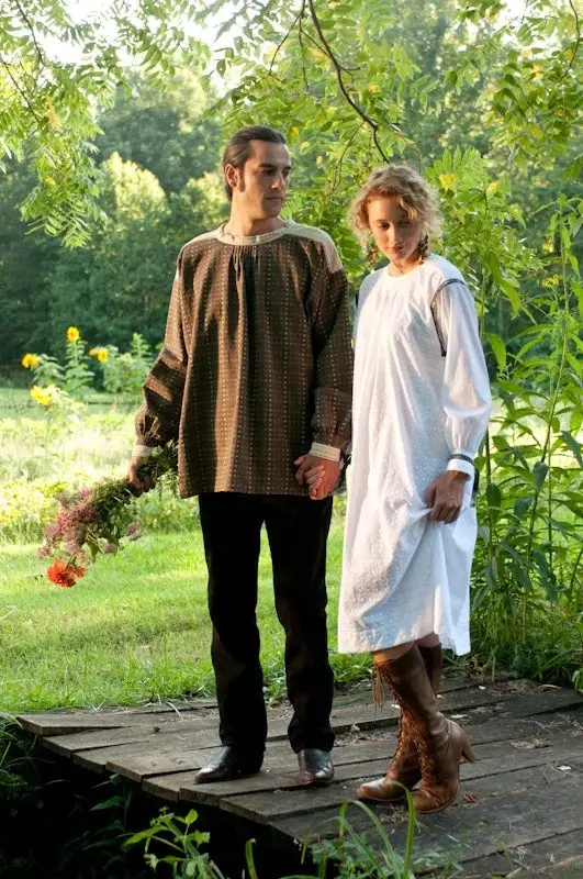 Folkwear 148 Unisex Black Forest Smock 1