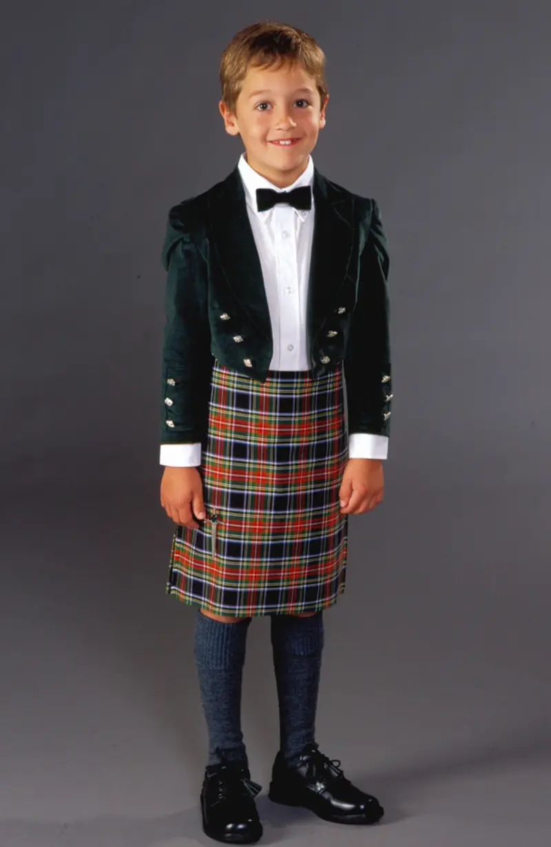 Folkwear 154 Child/Teen Scottish Kilt And Jacket 1