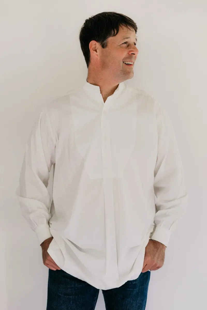 Folkwear 202 Unisex Victorian Shirt - Printed Copy Shop (+£7.00) 1