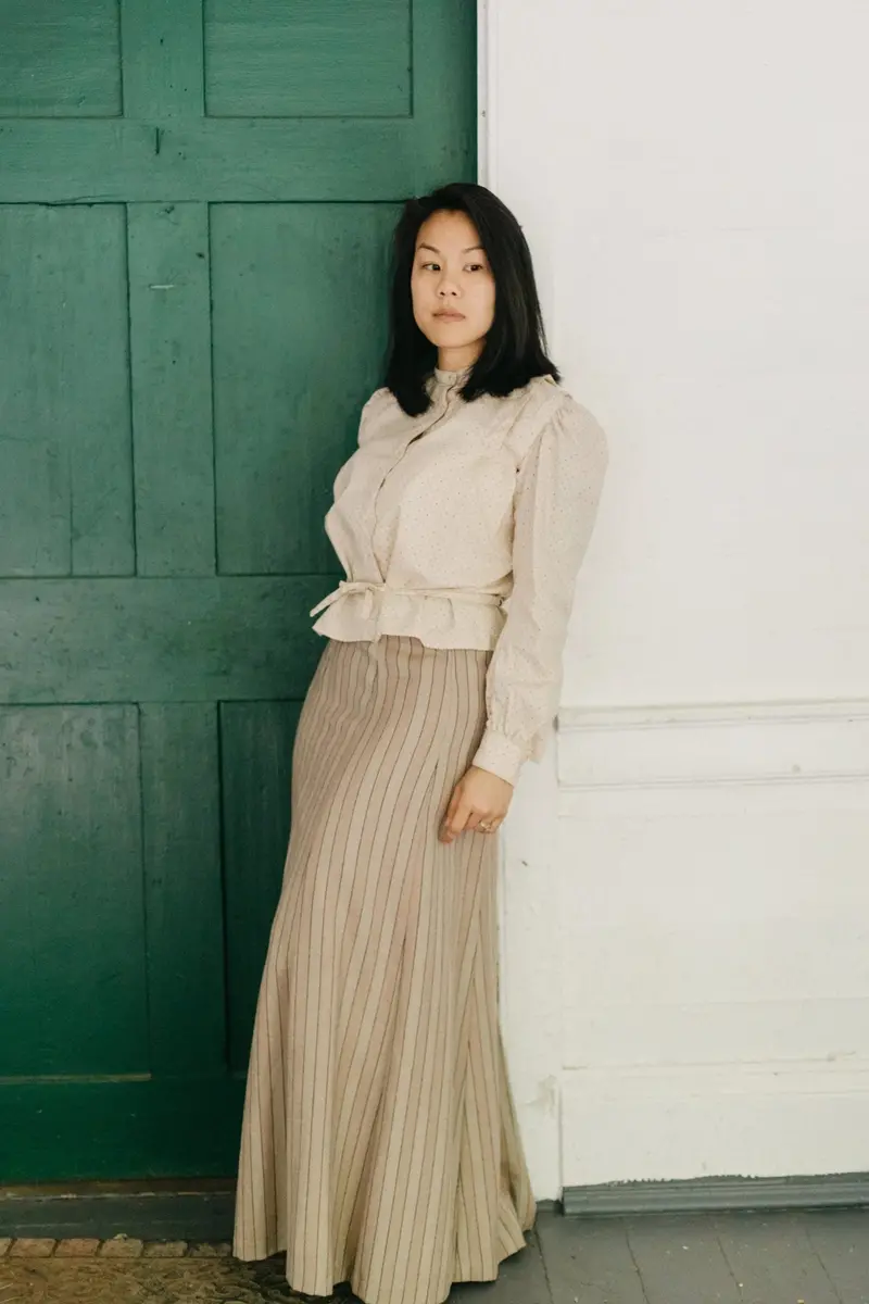 Folkwear 216 Schoolmistress Shirtwaist & Skirt - Printed Copy Shop (+£10.00) 1