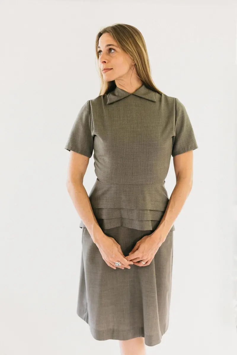 Folkwear 249 1930S Day Dress 1