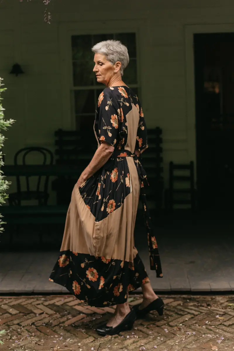 Folkwear 261 Paris Promenade Dress - Printed Copy Shop (+£7.00) 1
