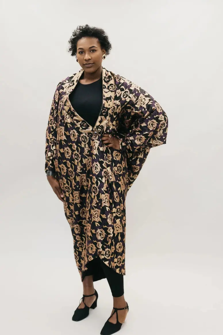 Folkwear 503 Poiret Cocoon Coat 1