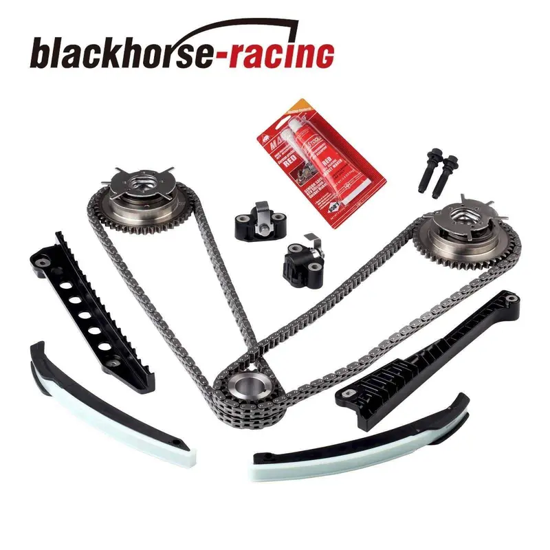For 04-08 Ford F150 F250 F350 Lincoln Triton 3V Timing Chain Kit Cam Phaser+Rtv 1