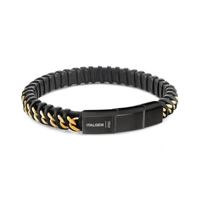 Forgelink Leather Bracelet 1
