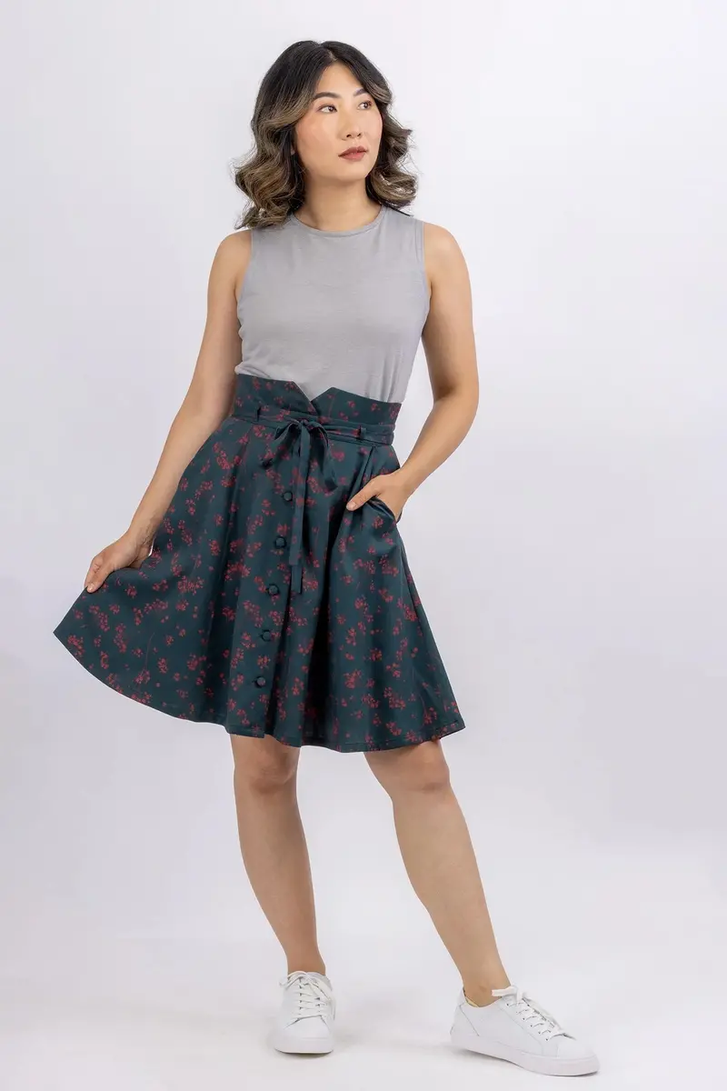 Forget-Me-Not Patterns Natalie Skirt 1