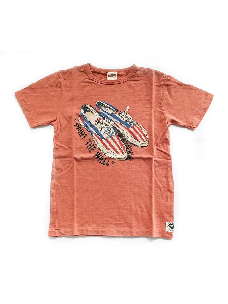Free Rage Paint The Wall Tee Coral 1
