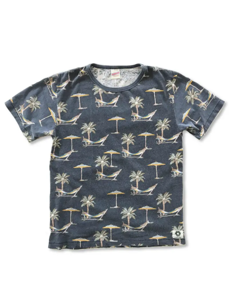 Free Rage Recycled Cotton Overall Handle Tee Resort Navy 1
