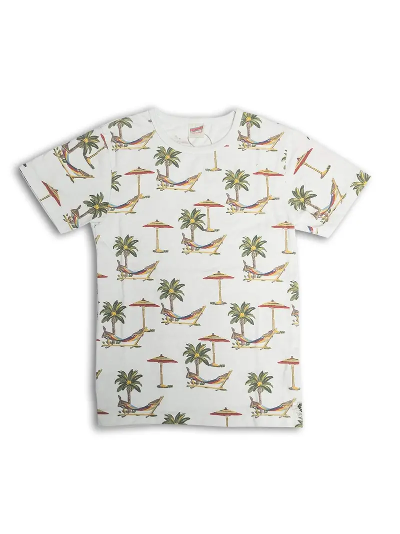 Free Rage Recycled Cotton Overall Handle Tee Resort White 1