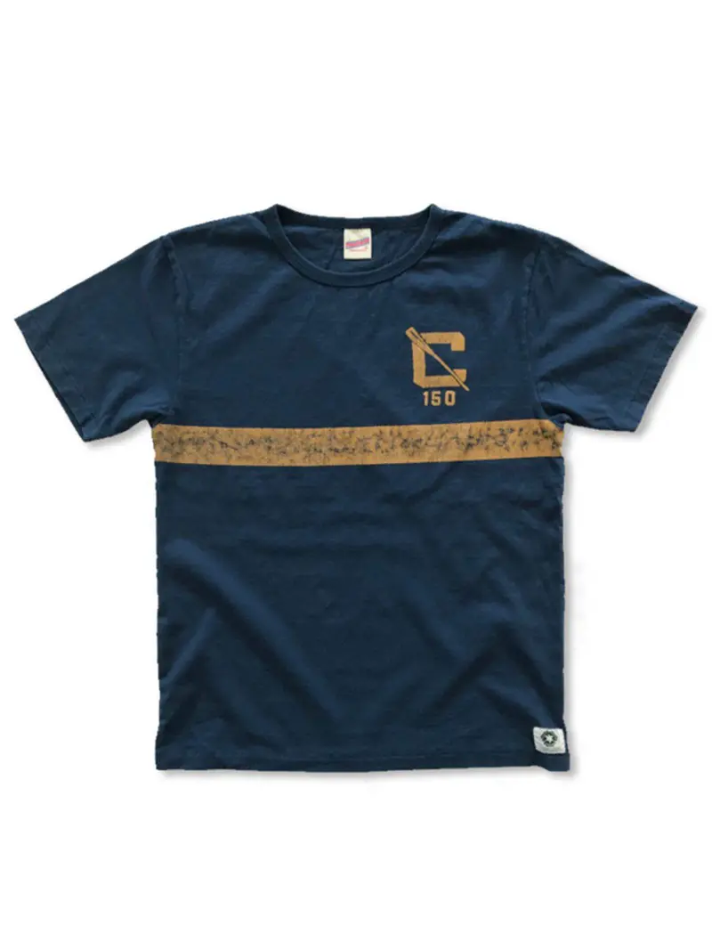 Free Rage Recycled Cotton Vintage Tee Team C Navy 1