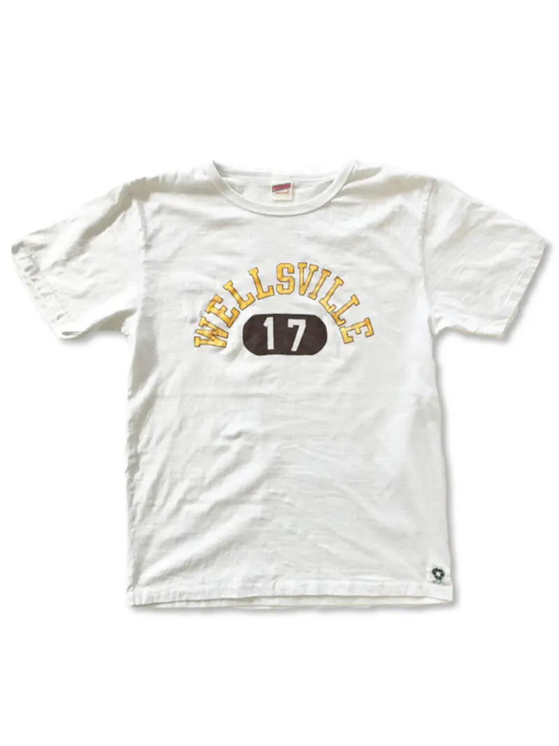 Free Rage Recycled Cotton Vintage Tee Well Sville White 1