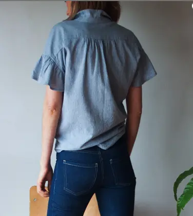 French Navy Morningside Dress And Shirt - Printed Copy Shop (+£7.00) 1
