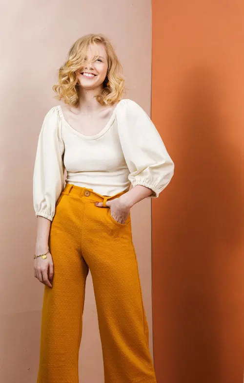 Friday Pattern Company Adrienne Blouse - Printed Copy Shop (+£5.00) 1