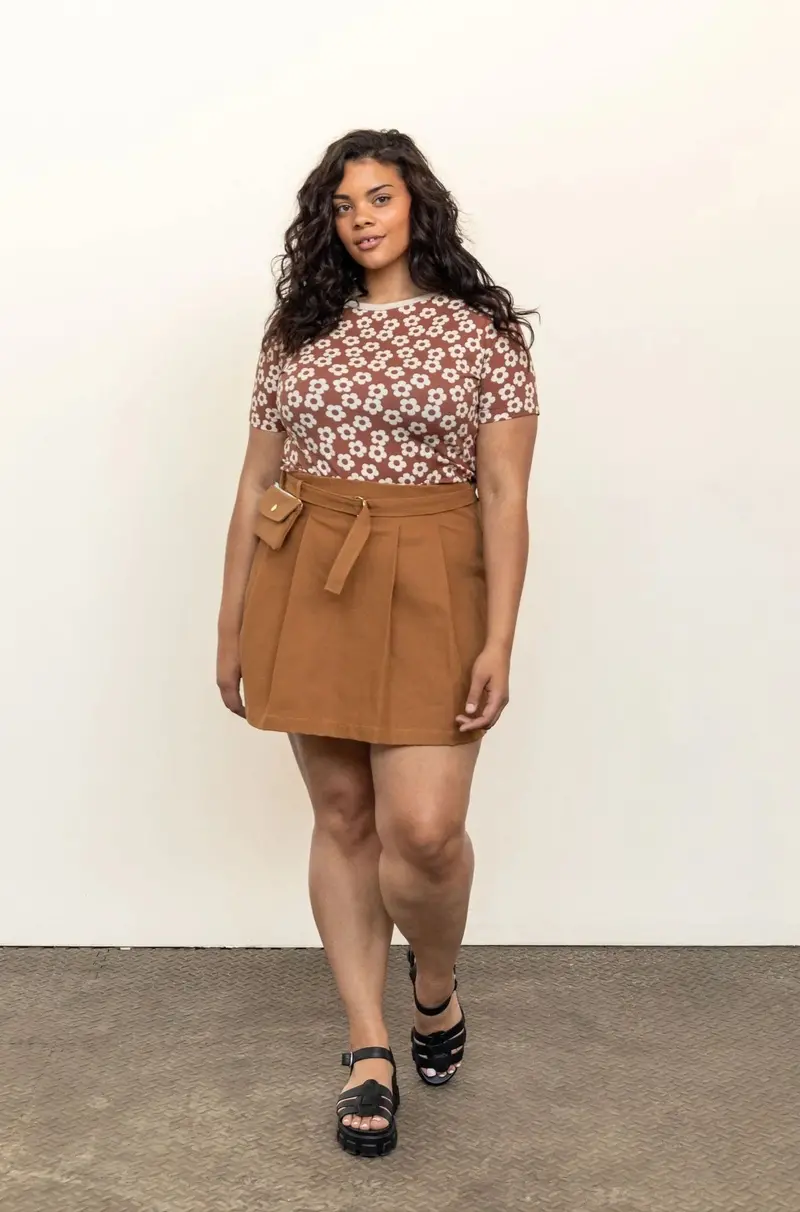 Friday Pattern Company Bernadette Skirt - Printed Copy Shop Sizes Xs - 1X (+£7.00) 1