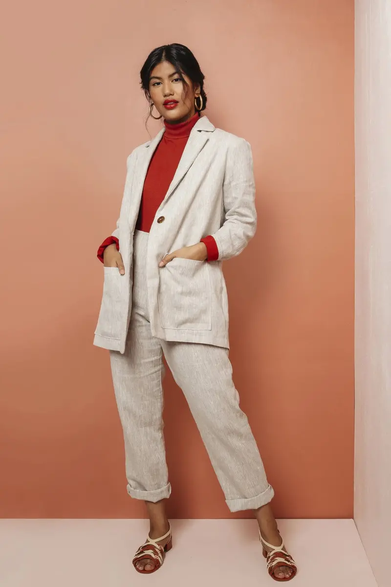 Friday Pattern Company Heather Blazer 1