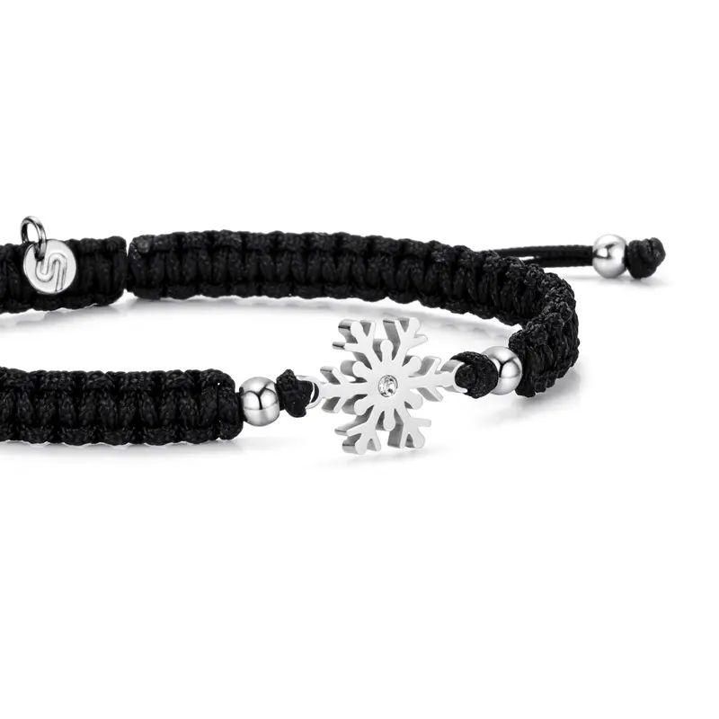 Frost Snowflake Braided Bracelet 1